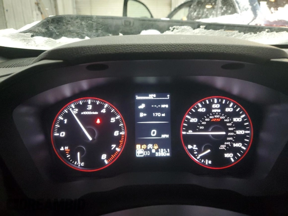 2024 Subaru Impreza RS with VIN JF1GUHHC7R8860434, listed as a Copart auction lot 41838645 with 3,350 mi miles and Salvage Title. Bid and sale history available at carsss.com. Image 9.