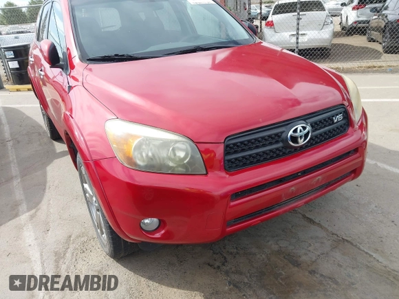 2008 Toyota RAV4 Sport with VIN JTMZK32V585017192, listed as a IAAI auction lot 42673654 with 158,494 mi miles and . Bid and sale history available at DreamBid. Image 6.