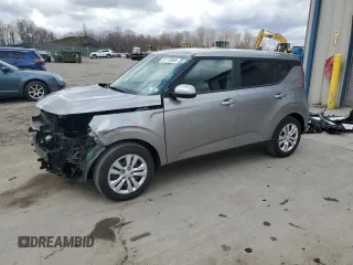 2023 Kia Soul LX with VIN KNDJ23AU0P7188585, listed as a Copart auction lot 51119555 with 11,852 mi miles and Salvage Title. Bid and sale history available at carsss.com. Image 1.