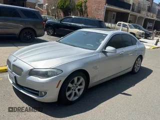 2012 BMW 5 Series 550i xDrive with VIN WBAFU9C53CDW93652, listed as a Copart auction lot 54708005 with 161,000 mi miles and Clean Title. Bid and sale history available at carsss.com. Image 2.