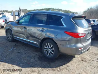 2015 Infiniti QX60 with VIN 5N1AL0MN2FC543046, listed as a IAAI auction lot 41622304 with 153,788 mi miles. Bid and sale history available at carsss.com. Image 3.