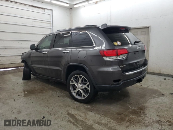 2021 Jeep Grand Cherokee 80th Anniversary with VIN 1C4RJFBG4MC503925, listed as a Copart auction lot 86176384 with 69,765 mi miles and Salvage Title. Bid and sale history available at carsss.com. Image 2.