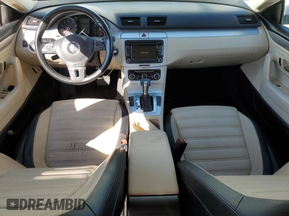 2010 Volkswagen CC with VIN WVWMP9AN1AE559959, listed as a Copart auction lot 76203974 with 188,396 mi miles and Salvage Title. Bid and sale history available at DreamBid. Image 8.
