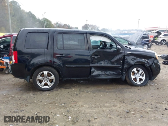 2014 Honda Pilot EX-L with VIN 5FNYF3H50EB024598, listed as a IAAI auction lot 40864689 with 159,078 mi miles and . Bid and sale history available at DreamBid. Image 13.