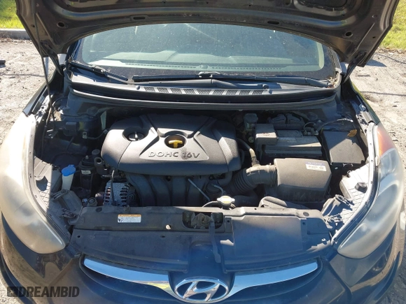2011 Hyundai Elantra Ltd with VIN KMHDH4AE5BU143903, listed as a IAAI auction lot 41784556 with 182,009 mi miles. Bid and sale history available at carsss.com. Image 10.