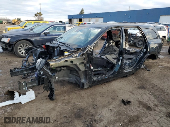 2023 Dodge Durango SRT Hellcat Premium with VIN 1C4SDJH97PC613781, listed as a Copart auction lot 42599115 with Not Provided miles and Non Repairable. Bid and sale history available at DreamBid. Image 1.