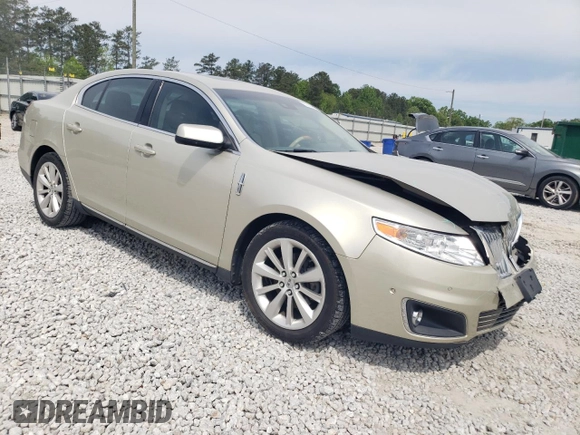 2011 Lincoln MKS EcoBoost with VIN 1LNHL9FT0BG601897, listed as a Copart auction lot 52746045 with 139,924 mi miles and Salvage Title. Bid and sale history available at DreamBid. Image 4.