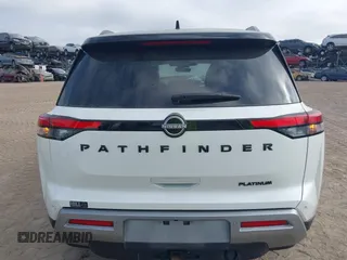 2024 Nissan Pathfinder Platinum with VIN 5N1DR3DG7RC278286, listed as a IAAI auction lot 41561503 with 18,032 mi miles. Bid and sale history available at carsss.com. Image 17.