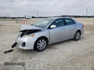2013 Toyota Corolla L with VIN 5YFBU4EE3DP154402, listed as a Copart auction lot 45321335 with 129,170 mi miles and Salvage Title. Bid and sale history available at carsss.com. Image 1.