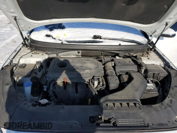 2018 Hyundai Sonata Sport with VIN 5NPE34AFXJH645217, listed as a Copart auction lot 41487055 with 95,872 mi miles and Salvage Title. Bid and sale history available at carsss.com. Image 11.