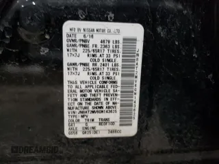 2016 Nissan Rogue S z VIN JN8AT2MV6GW143625, wystawiony jako Copart lot #58227135 z przebiegiem 89 133 mil mil oraz Czysty tytuł • Clean title. Historia ofert i sprzedaży dostępna na DreamBid. Obrazek 13.