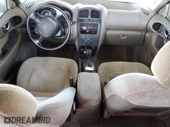 2005 Hyundai Santa Fe GLS with VIN KM8SC13D75U912706, listed as a Copart auction lot 57878555 with 134,565 mi miles and Clean title. Bid and sale history available at DreamBid. Image 8.