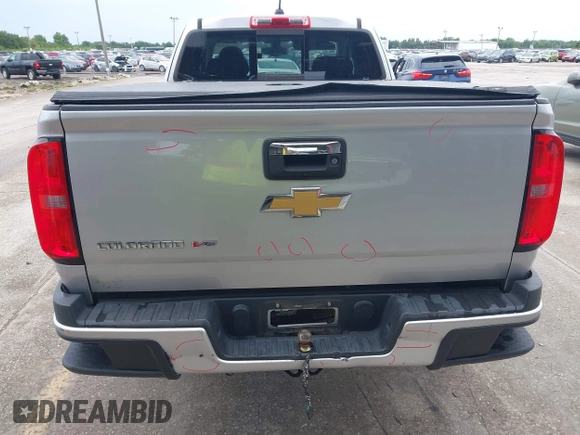 2017 Chevrolet Colorado 4WD Z71 with VIN 1GCHTDEN0H1155319, listed as a IAAI auction lot 39840560 with 116,410 mi miles. Bid and sale history available at carsss.com. Image 22.