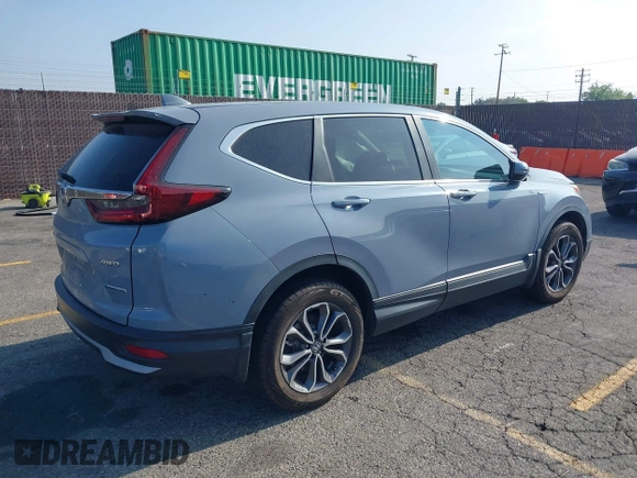 2020 Honda CR-V EX-L with VIN 7FART6H8XLE003476, listed as a IAAI auction lot 42608721 with 48,012 mi miles and . Bid and sale history available at DreamBid. Image 4.