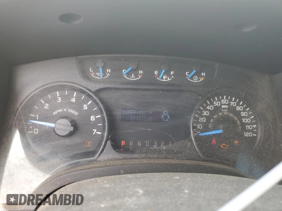 2013 Ford F-150 XL with VIN 1FTMF1CM4DKD91877, listed as a Copart auction lot 48806835 with 263,571 mi miles and Salvage Title. Bid and sale history available at carsss.com. Image 9.