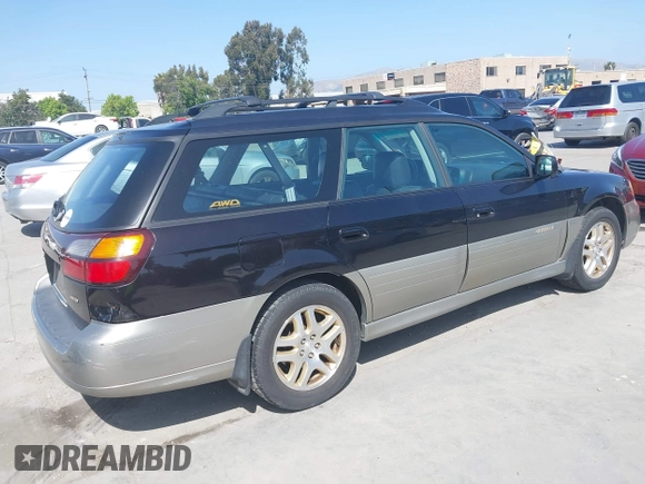 2000 Subaru Legacy Outback Limited with VIN 4S3BH6862Y7625399, listed as a IAAI auction lot 42292121 with 173,876 mi miles and . Bid and sale history available at DreamBid. Image 4.