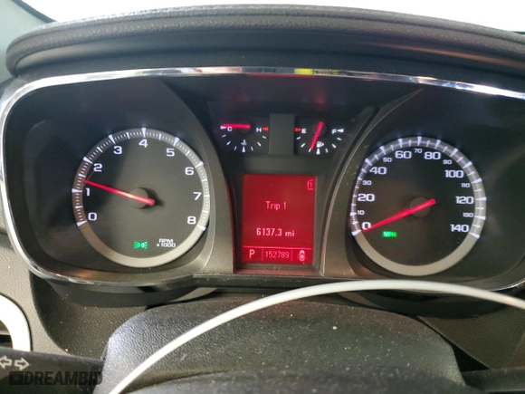 2011 GMC Terrain SLE-2 with VIN 2CTFLTEC7B6291763, listed as a Copart auction lot 44370505 with 152,789 mi miles and Salvage Title. Bid and sale history available at carsss.com. Image 9.