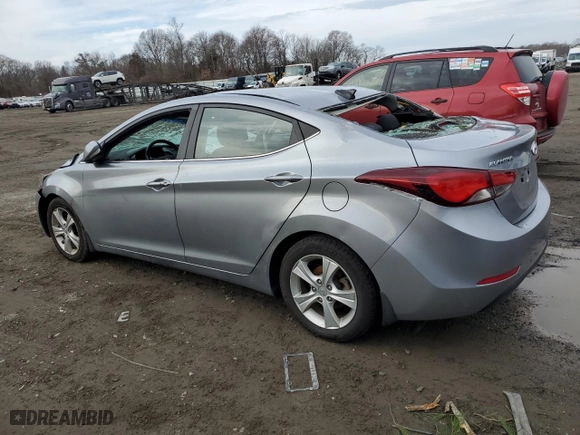 2016 Hyundai Elantra SE with VIN 5NPDH4AE4GH670708, listed as a Copart auction lot 46635445 with 97,522 mi miles and Salvage Title. Bid and sale history available at carsss.com. Image 2.