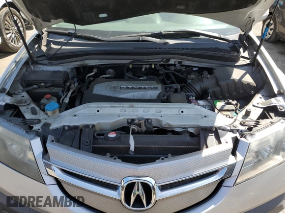 2009 Acura MDX Tech Pkg with VIN 2HNYD28629H529092, listed as a Copart auction lot 48763555 with 219,043 mi miles and Salvage Title. Bid and sale history available at carsss.com. Image 11.