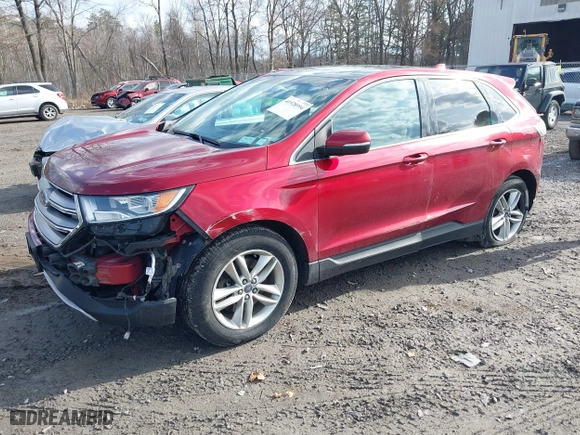 2016 Ford Edge SEL with VIN 2FMPK4J94GBB46404, listed as a IAAI auction lot 41928994 with 118,069 mi miles. Bid and sale history available at carsss.com. Image 17.