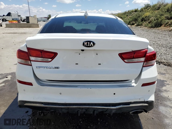 2020 Kia Optima LX z VIN 5XXGT4L34LG434377, wystawiony jako Copart lot #54706305 z przebiegiem 43 513 mil mil oraz Szkoda całkowita • Salvage title. Historia ofert i sprzedaży dostępna na DreamBid. Obrazek 6.
