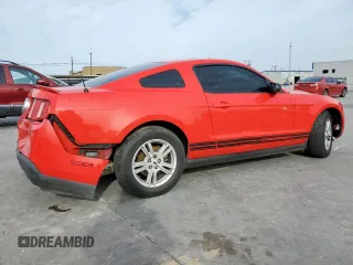 2012 Ford Mustang V6 Premium with VIN 1ZVBP8AMXC5272533, listed as a Copart auction lot 47862645 with 188,933 mi miles and Salvage Title. Bid and sale history available at carsss.com. Image 3.