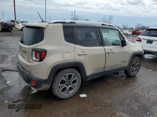 2015 Jeep Renegade Limited with VIN ZACCJADT1FPB48438, listed as a Copart auction lot 51163425 with 125,877 mi miles and Clean Title. Bid and sale history available at DreamBid. Image 3.