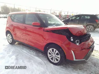 2023 Kia Soul LX with VIN KNDJ23AU1P7207354, listed as a IAAI auction lot 41394853 with 28,552 mi miles and . Bid and sale history available at DreamBid. Image 1.