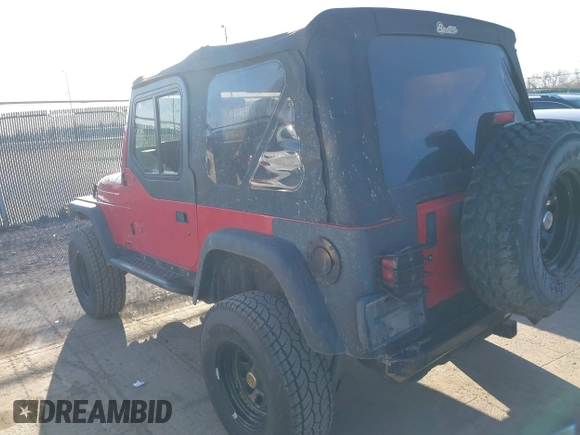 1997 Jeep Wrangler SE z VIN 1J4FY29PXVP476036, wystawiony jako IAAI lot #41882559 z przebiegiem 82 888 mil mil oraz . Historia ofert i sprzedaży dostępna na DreamBid. Obrazek 14.
