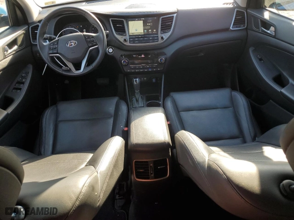 2016 Hyundai Tucson Limited with VIN KM8J33A28GU069207, listed as a Copart auction lot 48069845 with 94,538 mi miles and Salvage Title. Bid and sale history available at carsss.com. Image 8.