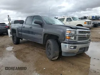 2015 Chevrolet Silverado 1500 LT with VIN 1GCRCREC9FZ268989, listed as a Copart auction lot 78930354 with 153,612 mi miles and Salvage Title. Bid and sale history available at DreamBid. Image 4.