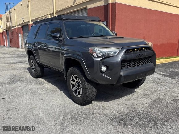 2017 Toyota 4Runner SR5 with VIN JTEBU5JR4H5478018, listed as a Copart auction lot 53261935 with 95,158 mi miles and Salvage Title. Bid and sale history available at carsss.com. Image 1.