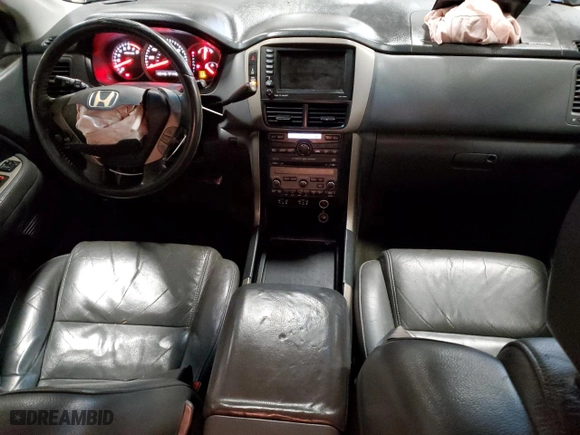 2007 Honda Pilot EX-L with VIN 2HKYF18787H537494, listed as a Copart auction lot 88941675 with 190,446 mi miles and Salvage Title. Bid and sale history available at carsss.com. Image 8.