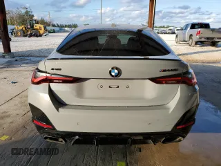 2022 BMW 4 Series M440i xDrive with VIN WBA13AW06NFM38130, listed as a Copart auction lot 82403874 with 49,302 mi miles and Salvage title. Bid and sale history available at DreamBid. Image 6.
