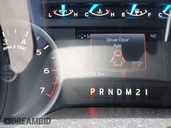 2016 Ford F-150 XL with VIN 1FTEW1CP3GKF52531, listed as a IAAI auction lot 42402534 with 159,166 mi miles and . Bid and sale history available at DreamBid. Image 15.