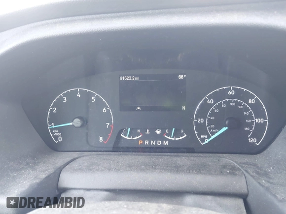 2021 Ford Transit Cargo with VIN 1FTYE1Y80MKA75151, listed as a IAAI auction lot 42577609 with 91,623 mi miles and . Bid and sale history available at DreamBid. Image 7.