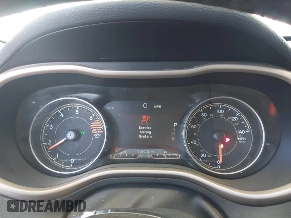 2017 Jeep Cherokee Limited with VIN 1C4PJLDB6HW522505, listed as a IAAI auction lot 41964106 with 109,032 mi miles and . Bid and sale history available at DreamBid. Image 7.