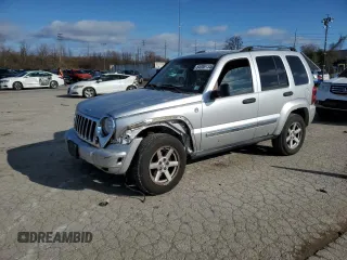 2006 Jeep Liberty Limited with VIN 1J4GL58K16W238741, listed as a Copart auction lot 84086134 with 202,671 mi miles and Salvage Title. Bid and sale history available at carsss.com. Image 1.