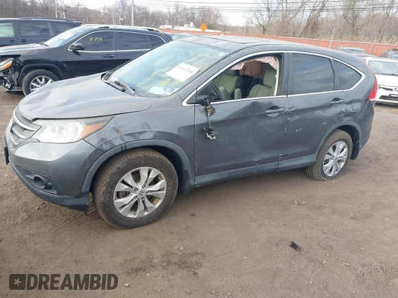 2013 Honda CR-V EX with VIN 2HKRM4H58DH674473, listed as a IAAI auction lot 41663268 with 53,997 mi miles and . Bid and sale history available at carsss.com. Image 19.
