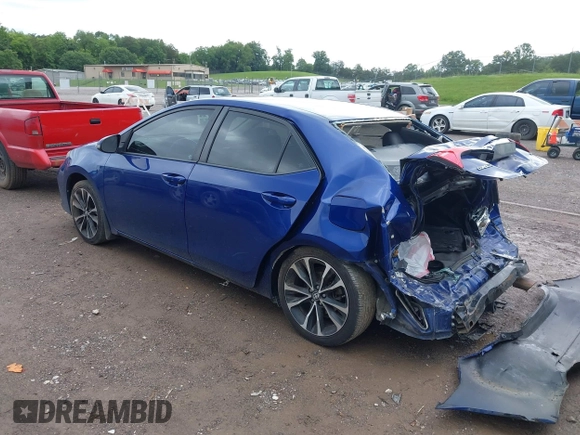 2017 Toyota Corolla L with VIN 2T1BURHE2HC889287, listed as a IAAI auction lot 42325298 with 131,251 mi miles and . Bid and sale history available at DreamBid. Image 3.