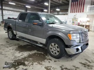 2010 Ford F-150 XL with VIN 1FTFW1EV8AFA98020, listed as a Copart auction lot 46349145 with 197,102 mi miles and Salvage Title. Bid and sale history available at carsss.com. Image 4.