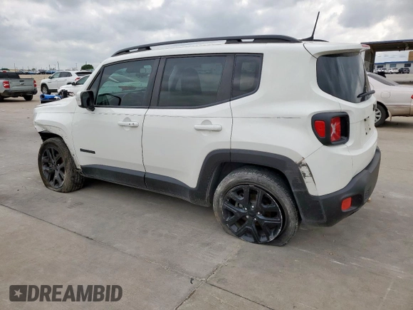 2018 Jeep Renegade Latitude z VIN ZACCJABB9JPH97519, wystawiony jako Copart lot #53047905 z przebiegiem 132 007 mil mil oraz Szkoda całkowita • Salvage title. Historia ofert i sprzedaży dostępna na DreamBid. Obrazek 2.