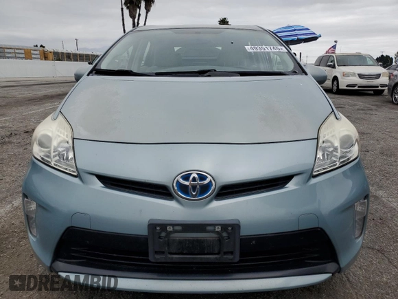 2015 Toyota Prius Four with VIN JTDKN3DU0F1908122, listed as a Copart auction lot 49351745 with 102,447 mi miles and Salvage Title. Bid and sale history available at carsss.com. Image 5.