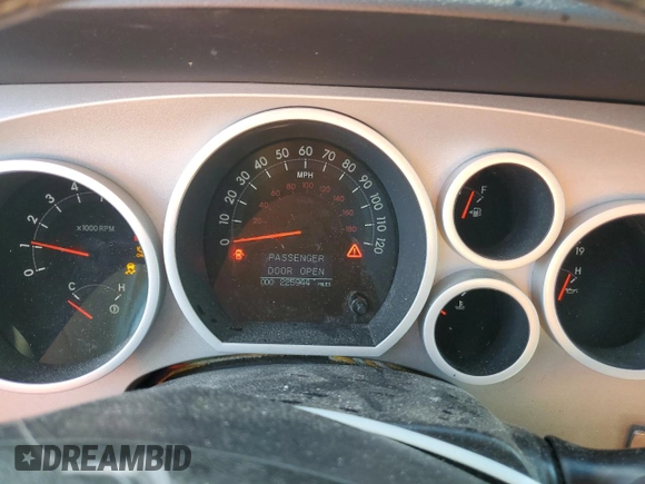 2007 Toyota Tundra Limited z VIN 5TBDV58187S461783, wystawiony jako Copart lot #49478935 z przebiegiem 225 944 mil mil oraz Szkoda całkowita • Salvage title. Historia ofert i sprzedaży dostępna na DreamBid. Obrazek 9.
