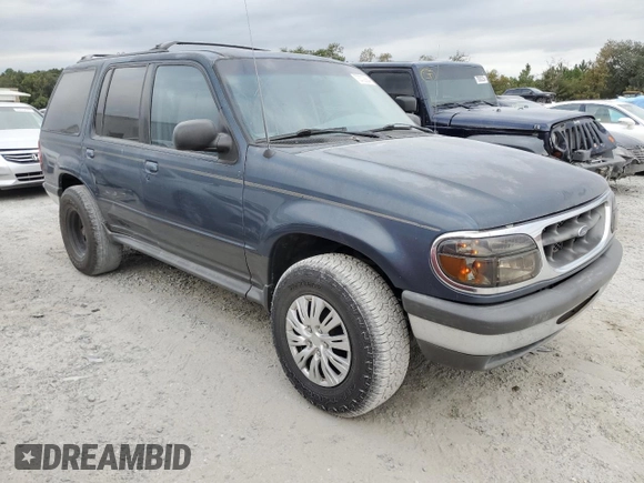 1998 Ford Explorer XLT with VIN 1FMZU32P0WUD21265, listed as a Copart auction lot 73702364 with 211,096 mi miles and Salvage title. Bid and sale history available at DreamBid. Image 4.