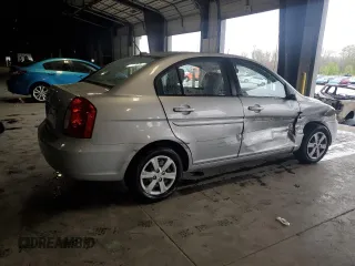 2010 Hyundai Accent GLS with VIN KMHCN4AC4AU483643, listed as a Copart auction lot 51972445 with 134,288 mi miles and Salvage Title. Bid and sale history available at carsss.com. Image 3.