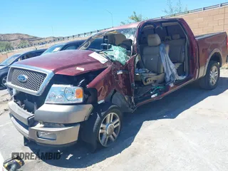 2005 Ford F-150 XLT с VIN 1FTPW12555FA43345, выставлен на аукционе IAAI как лот 42199915 с пробегом Не указан миль и . История ставок и продаж доступна на DreamBid. Изображение 2.