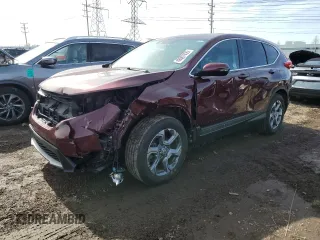 2018 Honda CR-V EX-L with VIN 7FARW2H88JE050602, listed as a Copart auction lot 48007035 with 59,638 mi miles and Salvage Title. Bid and sale history available at carsss.com. Image 1.