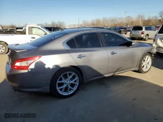 2009 Nissan Maxima 3.5 S with VIN 1N4AA51E09C802638, listed as a Copart auction lot 47180085 with 148,262 mi miles and Salvage Title. Bid and sale history available at carsss.com. Image 3.