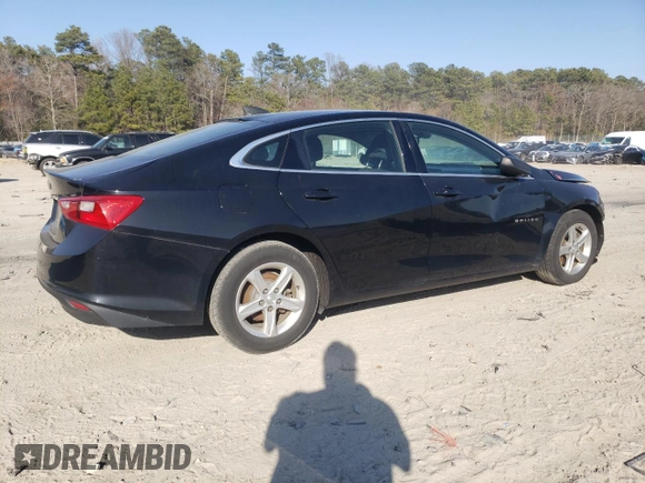 2019 Chevrolet Malibu LS with VIN 1G1ZB5ST5KF143038, listed as a Copart auction lot 47273755 with 135,143 mi miles and Salvage Title. Bid and sale history available at DreamBid. Image 3.
